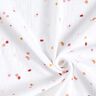 Mousseline/dubbel gehaakte stoffen kleurrijke stippen – wit,  thumbnail number 3