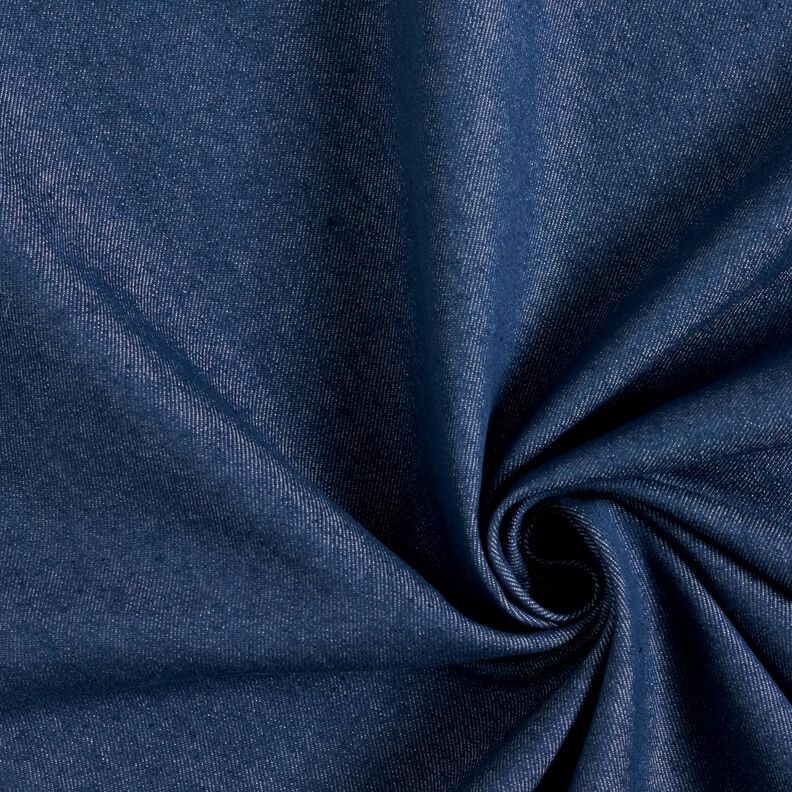 Stretch denim katoenmix medium – jeansblauw,  image number 1