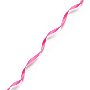 Satijnband [3 mm] – intens roze, 