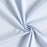 Katoenen stof Vichy ruit 0,2 cm – licht jeansblauw/wit,  thumbnail number 3