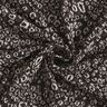 Gebreid jacquard abstract luipaardpatroon – zwart/nevelgrijs,  thumbnail number 3