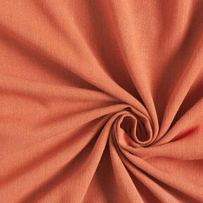 Viscose-linnen-stof – terracotta, 