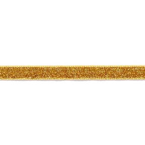 Fluweelband Effen Metallic [10 mm] – goud metallic, 