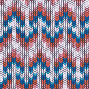 SHIELD PRO Antimicrobiële jersey Knit – koningsblauw/rood | Albstoffe, 