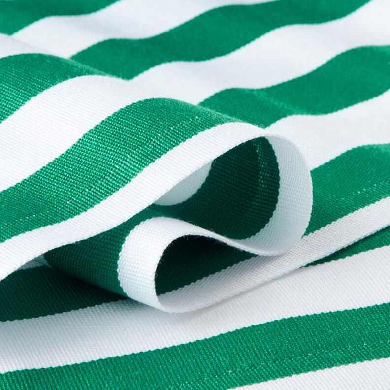 Outdoor Ligstoel stof Lengtestrepen 44 cm – groen,  image number 2