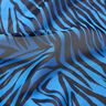 Chiffon zebrastrepen – blauw/zwart,  thumbnail number 2