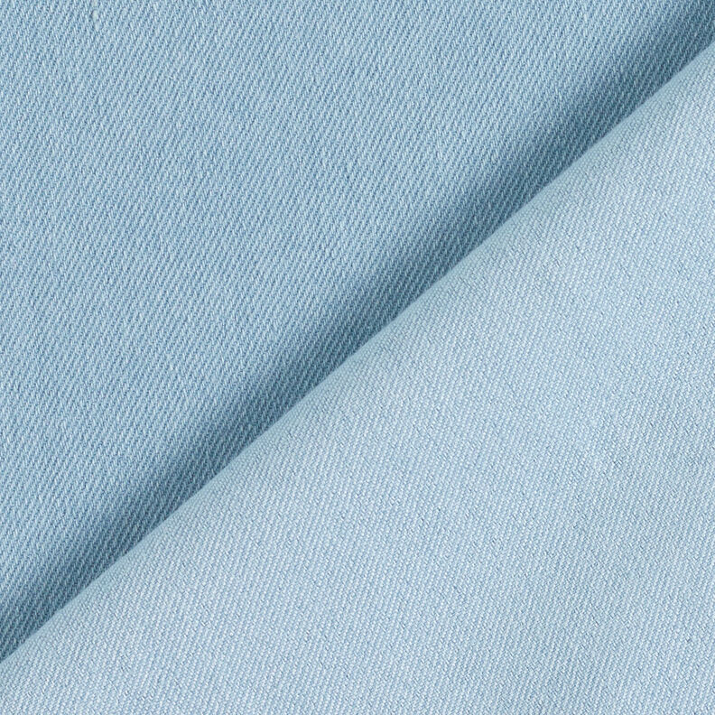 Katoen-denim stretch medium – lichtblauw,  image number 3