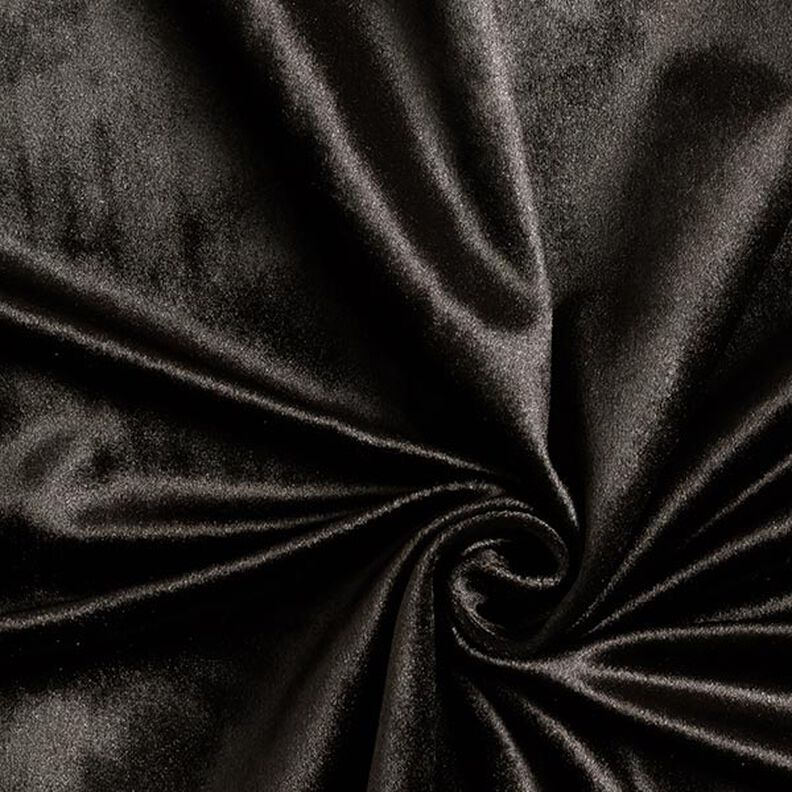 Decostof fluweel – zwart,  image number 1