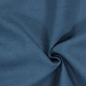 Linnen stof Ramee mix medium – jeansblauw, 
