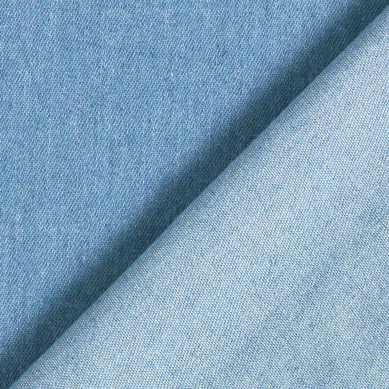 Lichtgewicht stretchdenim gerecycled – stralend blauw,  image number 4