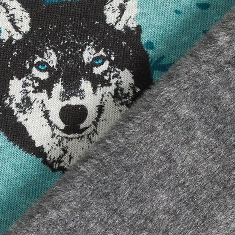 Alpenfleece Wolf  – petroleum,  image number 5