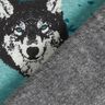 Alpenfleece Wolf  – petroleum,  thumbnail number 5