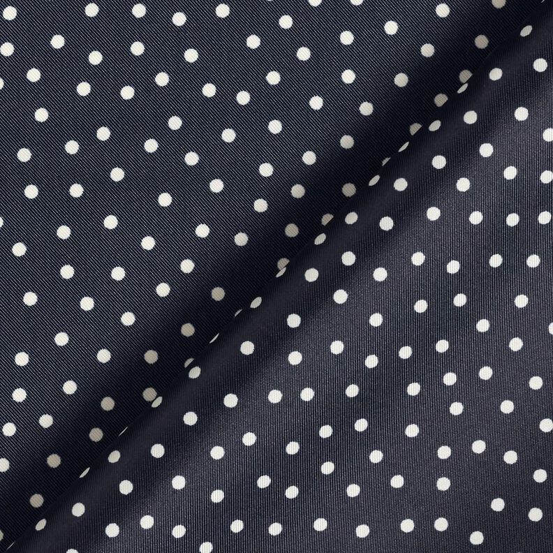 Voeringstof Polkadots – marineblauw,  image number 4