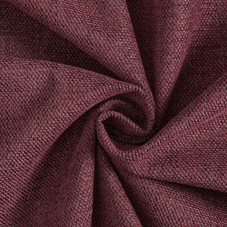 Bekledingsstof Chenille-stof – merlot,  image number 1