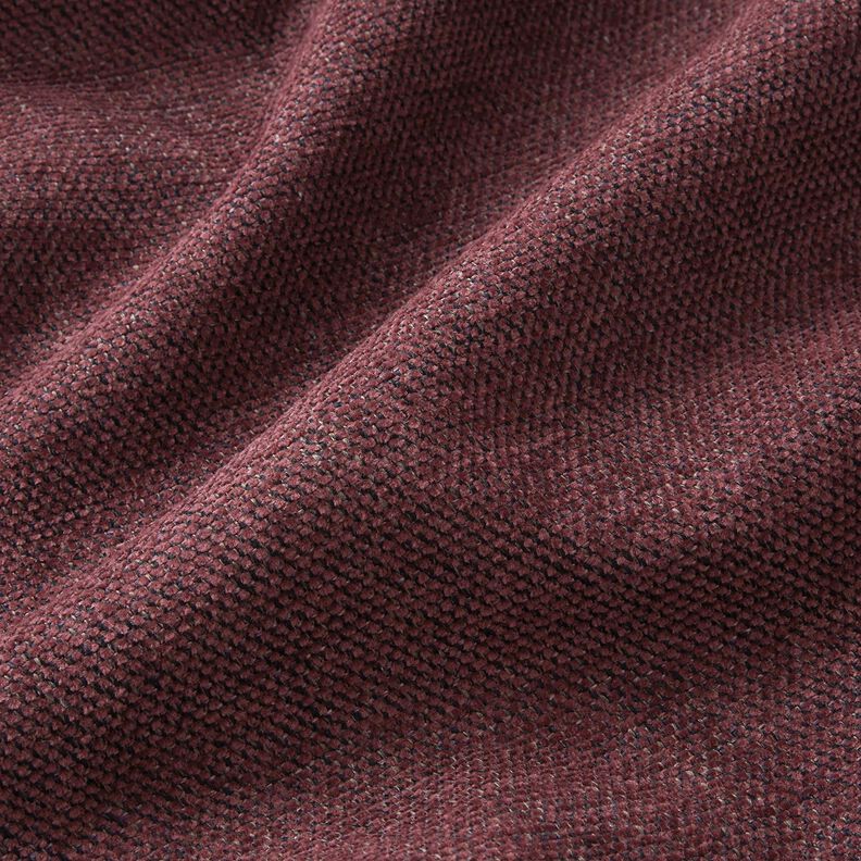 Bekledingsstof Chenille-stof – merlot,  image number 2