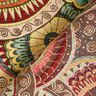 Decostof Gobelin abstracte paisley – lichtbeige/karmijnrood,  thumbnail number 4