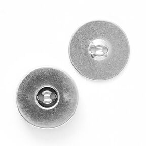 Magnetische knoop [ Ø18 mm ] – zilver metalen, 