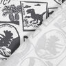 Katoenjersey Dino patches | by Poppy wit/anthraciet,  thumbnail number 4