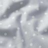 Katoenen stof Cretonne Stippen – wit/zilvergrijs,  thumbnail number 2