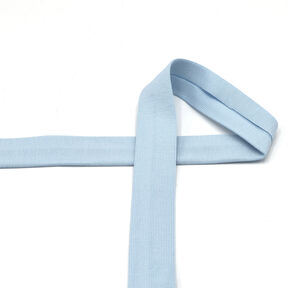 Biasband Katoenjersey [20 mm] – lichtblauw, 