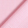 Katoenen stof Vichy ruit 0,2 cm – roze/wit,  thumbnail number 4