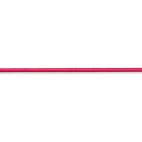 Gummikoord [Ø 3 mm] – intens roze, 