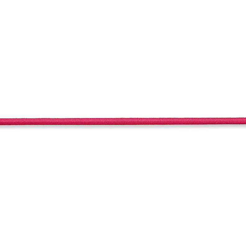 Gummikoord [Ø 3 mm] – intens roze,  image number 2