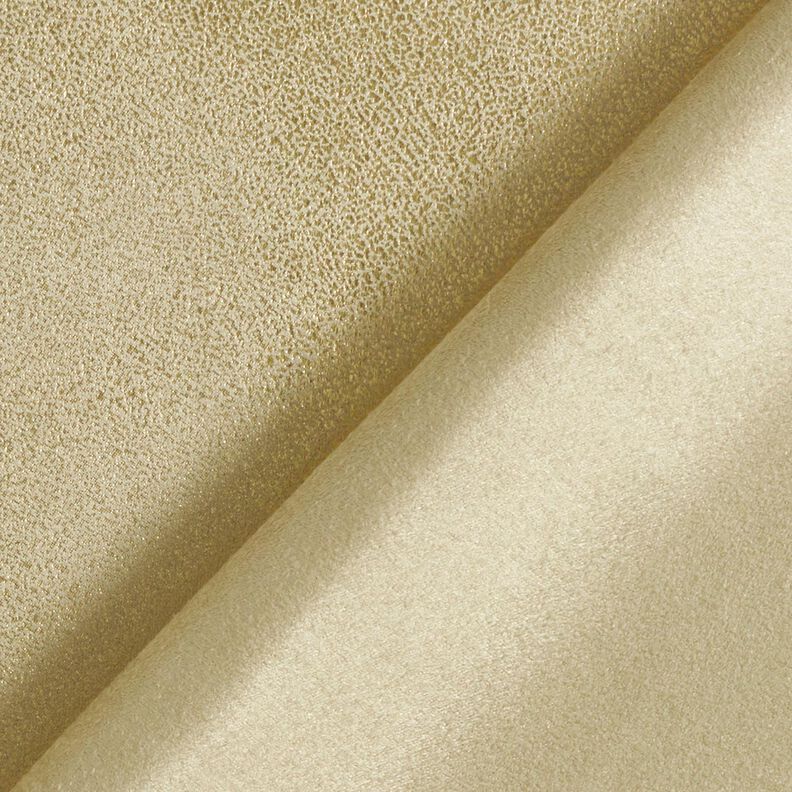 Velours goudglans effen – goud metallic,  image number 3