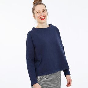 FRAU ISA - sweater met opstaande kraag, Studio Schnittreif | XS - XL, 