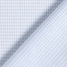 Katoenen stof Vichy ruit 0,2 cm – licht jeansblauw/wit,  thumbnail number 4
