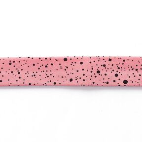 Schuine band vlekken [ 20 mm ] – roze/zwart, 