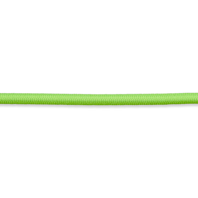 Gummikoord [Ø 3 mm] – neongroen,  image number 1