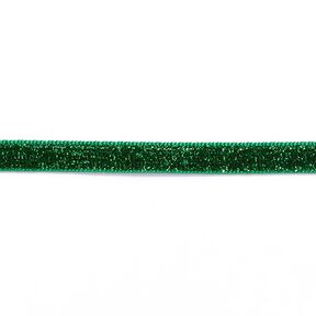 Fluweelband Effen Metallic [10 mm] – dennengroen, 
