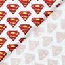 Katoenpopeline Superman-logo Licentiestof | DC Comics – wit,  thumbnail number 4