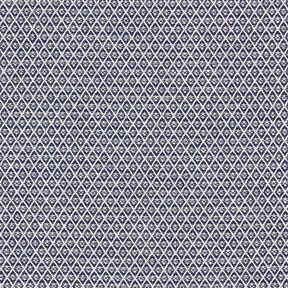 Meubelstof jacquard minirute – blauw, 