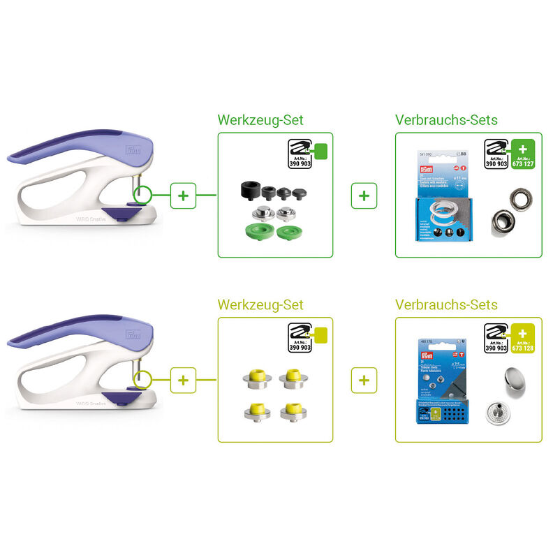 VARIO Creative Tool | Prym – wit/groen,  image number 4