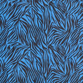 Chiffon zebrastrepen – blauw/zwart, 