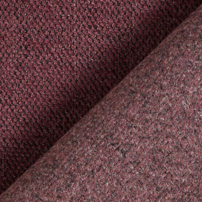 Bekledingsstof Chenille-stof – merlot,  image number 3