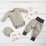 Katoenjersey Babydieren – licht taupe,  thumbnail number 6