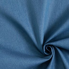 Denim-katoenmix medium – jeansblauw, 