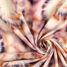 Viscosestof batik spiralen – creme/bruin,  thumbnail number 3