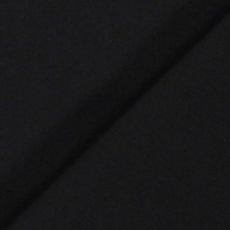 Popeline stof stretch – zwart,  image number 3