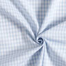Katoenen stof Vichy ruit 0,5 cm – licht jeansblauw/wit,  thumbnail number 3