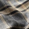 Flanel viscose metallic garen – grijs/cashew,  thumbnail number 3