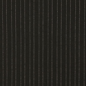 Romaniet jersey naaldstrepen lurex – zwart, 