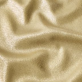 Velours goudglans effen – goud metallic, 