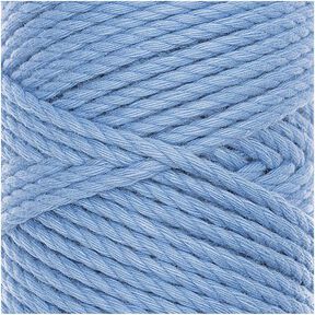 Creative Cotton Cord Skinny macramé-garen [3mm] | Rico Design – babyblauw, 