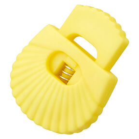 Koordstopper Schelp [Doorgang: 8 mm] – geel, 
