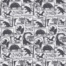 Katoenjersey Dino patches | by Poppy wit/anthraciet,  thumbnail number 1