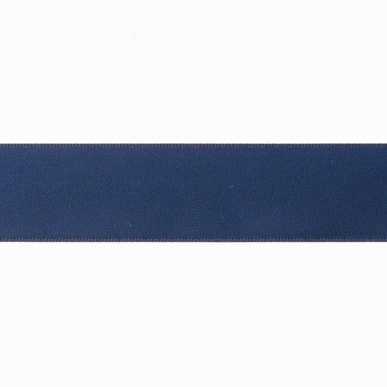 Satijnband [25 mm] – marineblauw,  image number 1